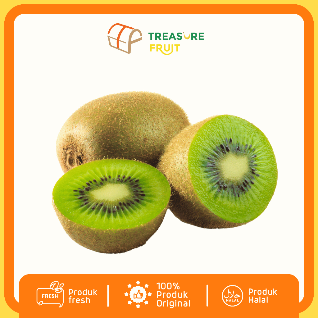 

GREEN KIWI Kualitas Premium I Treasure Fruit - Buah Sehat dan Segar