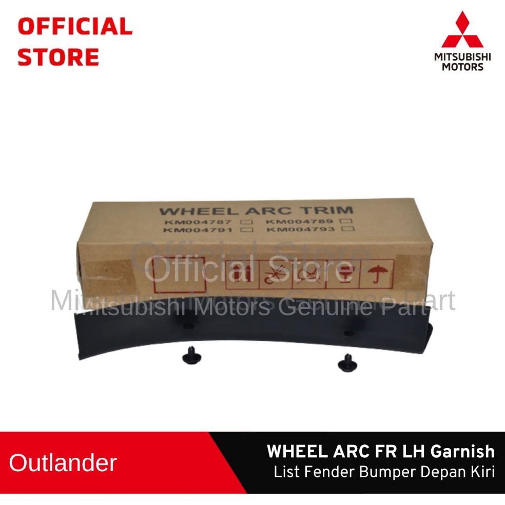 Telah Hadir WHEEL ARC FR LH Garnish List Fender Bumper Depan Kiri Outlander