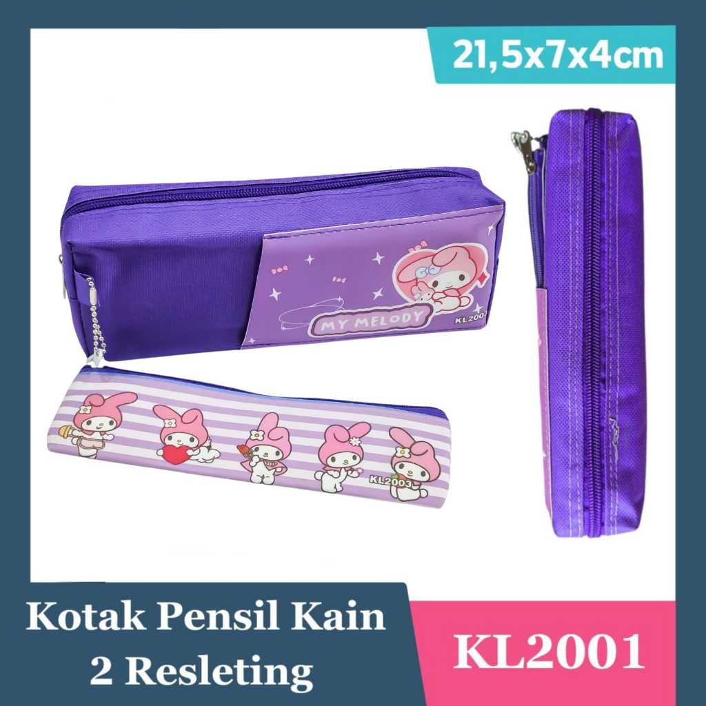 

Pencil Case KL2003 Melody (2 Resleting)