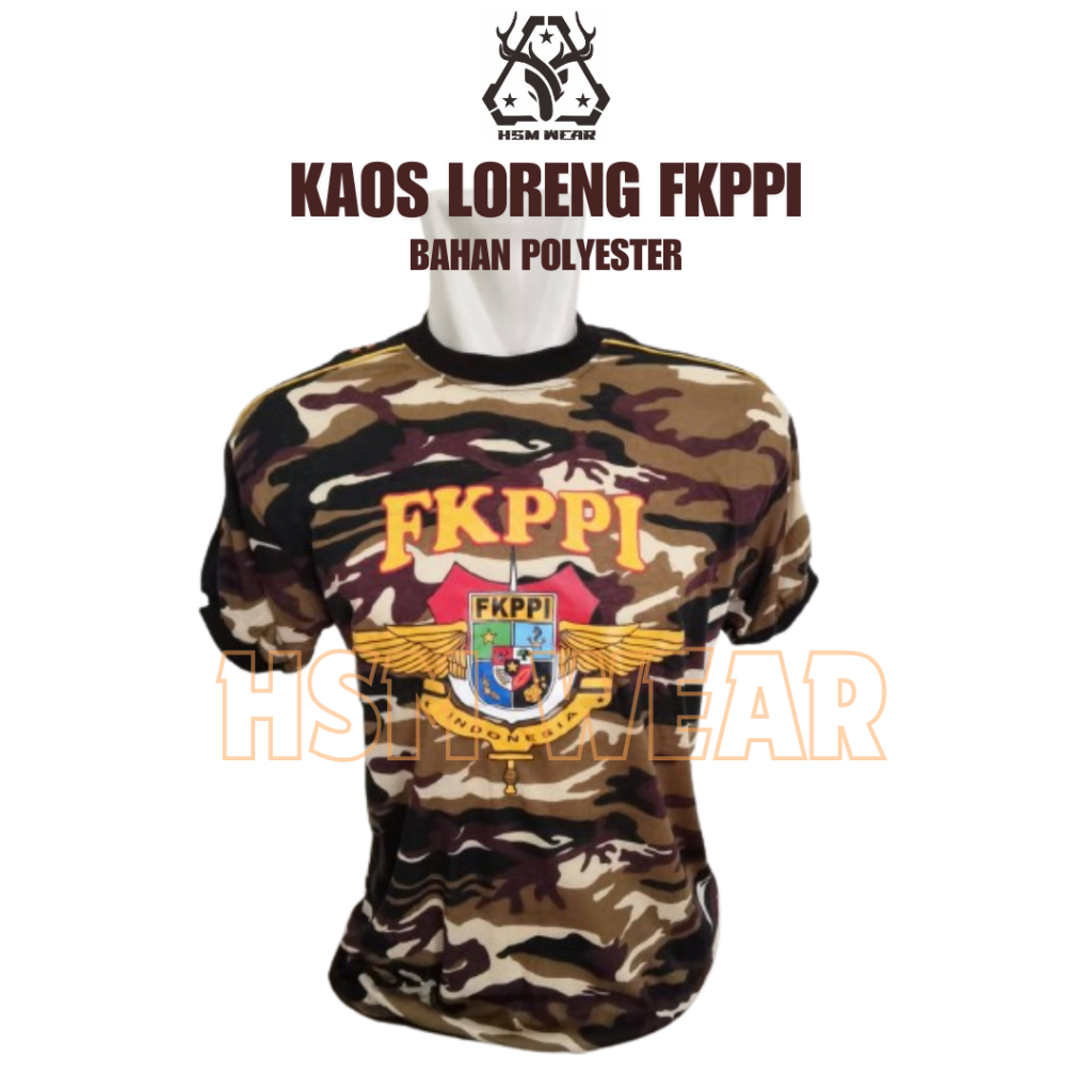 Kaos Oblong Loreng FKPPI