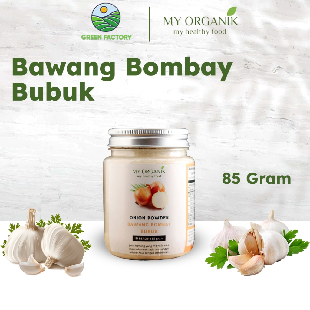 

My Organik Bawang bombay bubuk onion powder 85gr