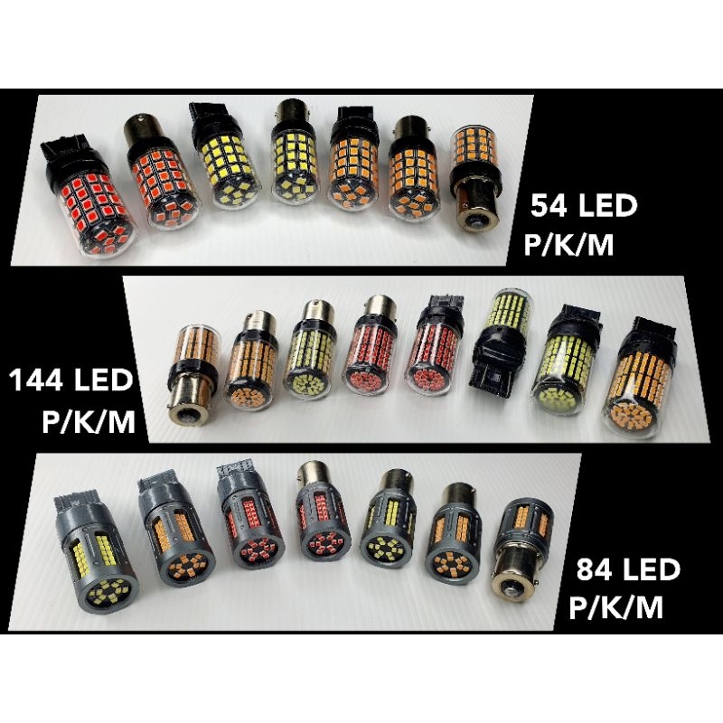 Bohlam LED Stop Strob0 Sein Mobil 12-24v