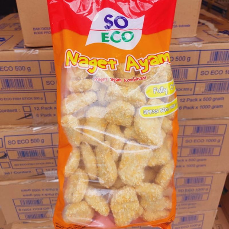 

NUGGET SO ECO ENAK GURIH KRISPY KEMASAN 1KG