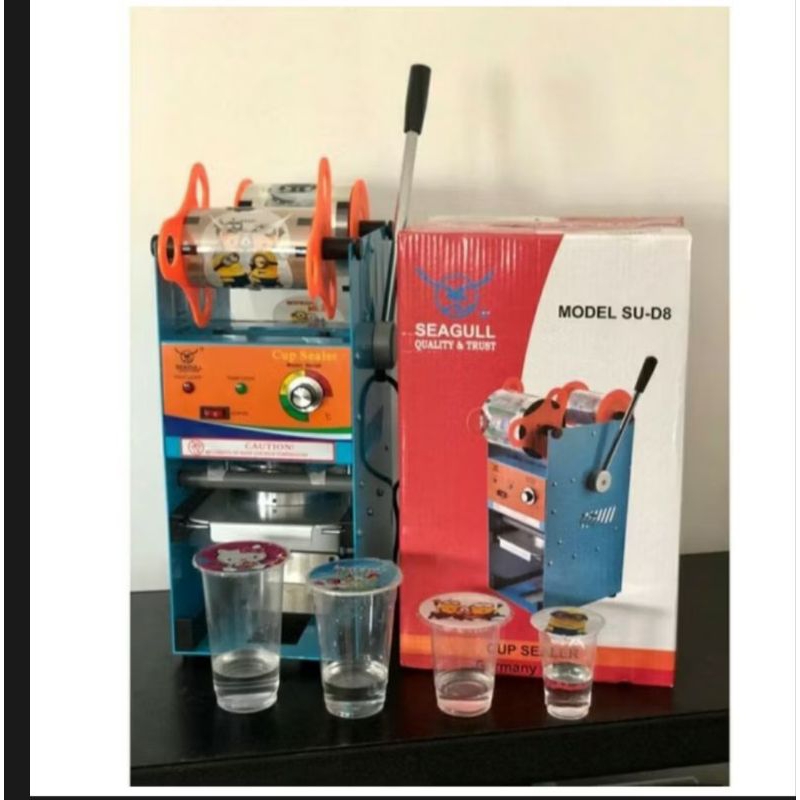 SEAGULL Cup Sealer SU D8 / Alat Press tutup Gelas plastik