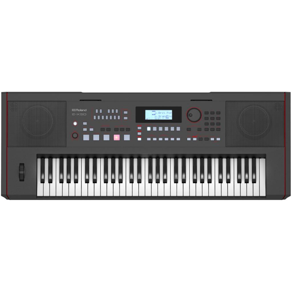 Keyboard Roland E-X50 / Roland EX50 Arranger 61 keys / Roland EX-50 - Inlude Stand & Sustain