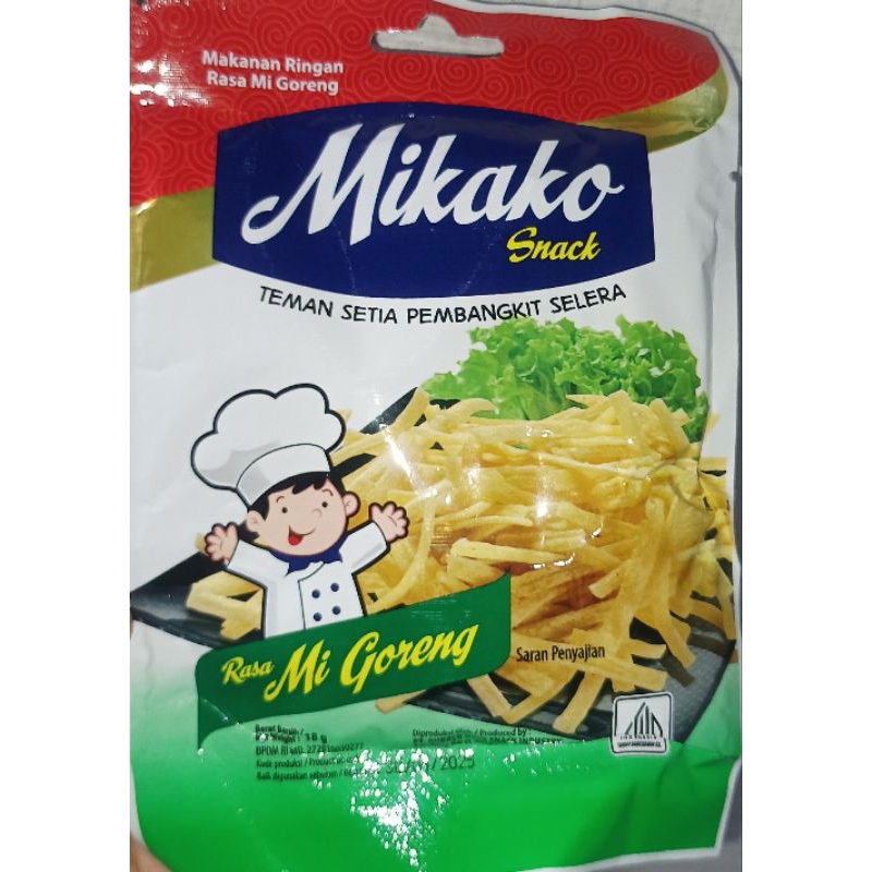 

Mikako Snack Makanan Ringan Rasa Mi Goreng 18gr