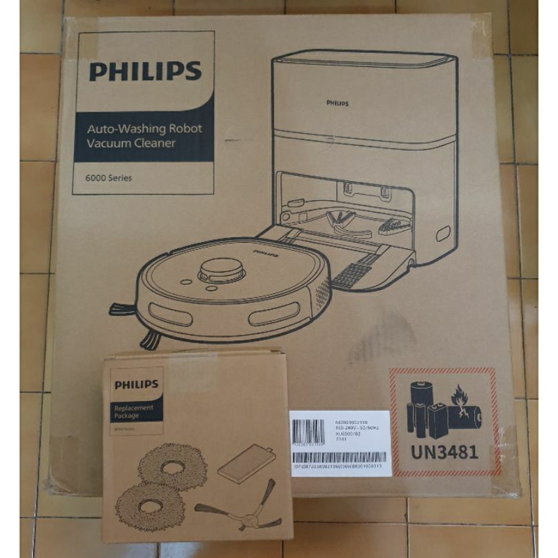 Philips Auto Washing Robot Vacuum Cleaner Mesin Penyedot Debu Singapore