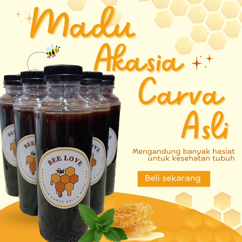 

Madu akasia carva asli 350gr