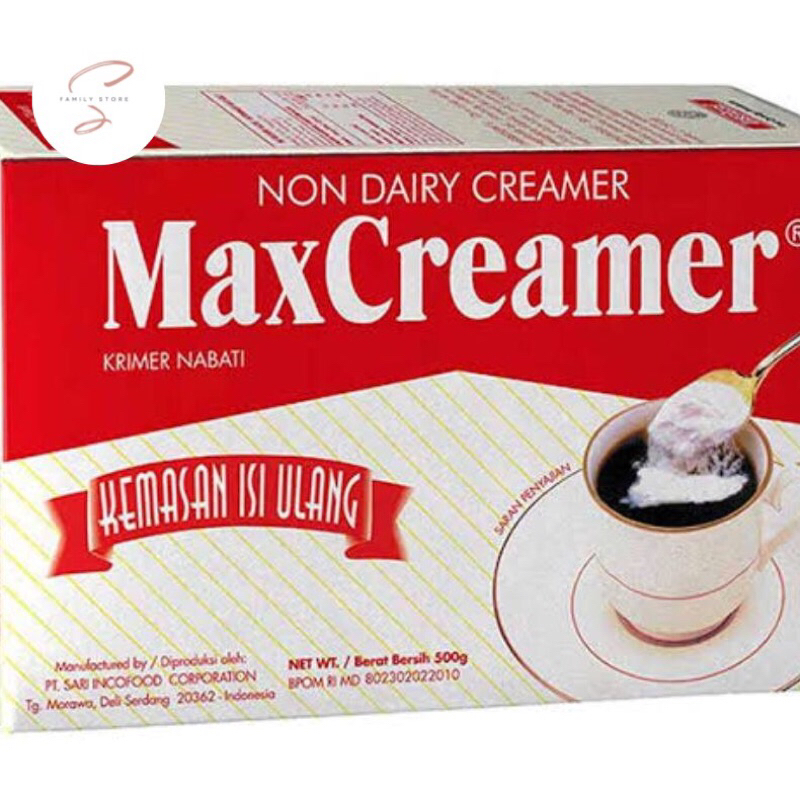 

Non Dairy Creamer - Max Creamer 500gr