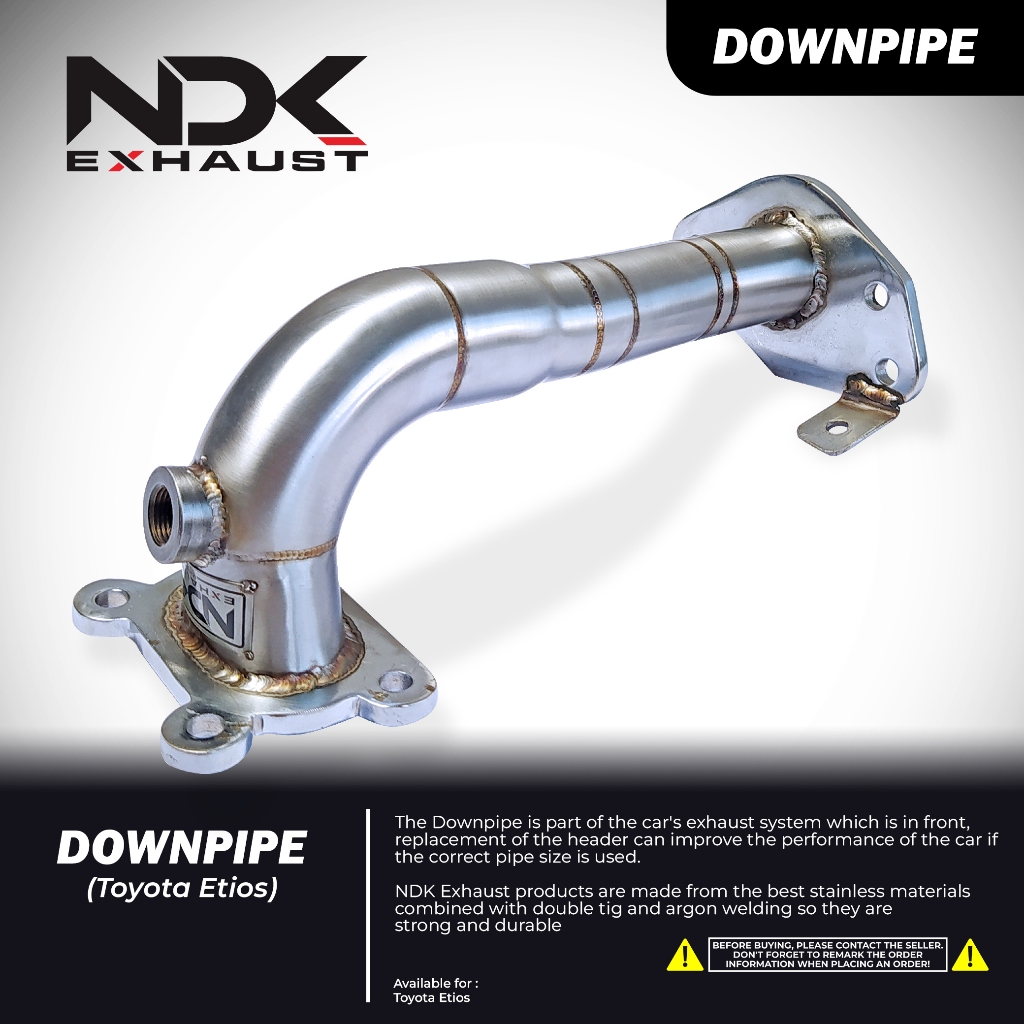 NDK EXHAUST DOWNPIPE ETIOS KNALPOT MOBIL RACING