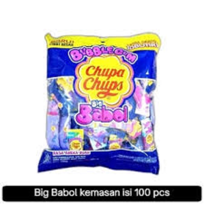 

Big Babol Assorted Sak Permen karet BigBabol isi 100 butir