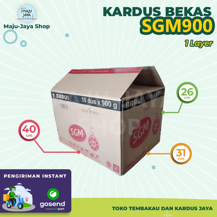 

Kardus Bekas SGM900 (1 Layer) - Cocok untuk Packing/ Pindahan