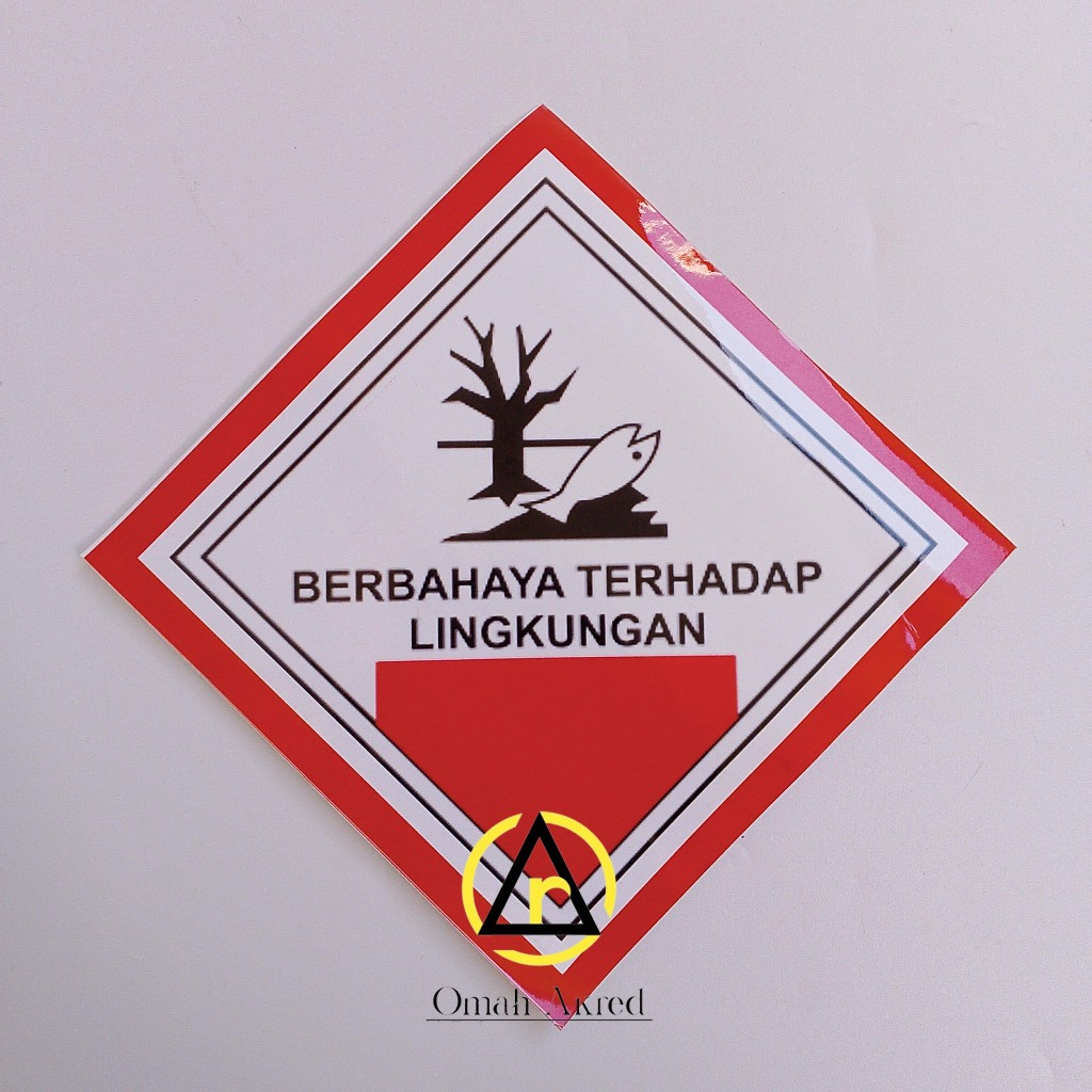 

Stiker Berbahaya Terhadap Lingkungan - Stiker K3 - Stiker Vinyl