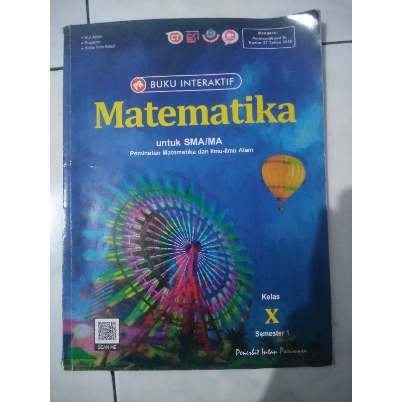 preloved buku interaktif intan pariwara kelas 10