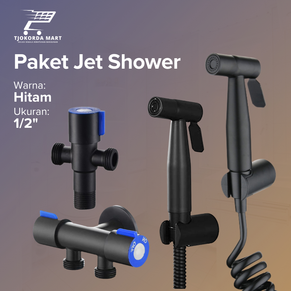 Jet shower Stop Kran cabang 2on/off/ jet shower Closet stop kran cabang/ stop keran shower cabang