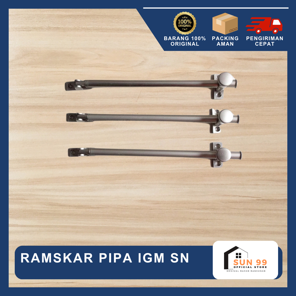Ramskar Pipa IGM / Lamskar Penahan Slot Jendela