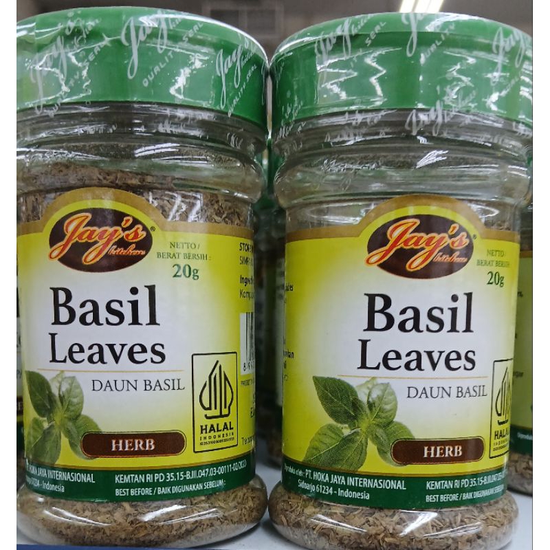 

Jay's Basil Leaves Daun Basil 20g - HM