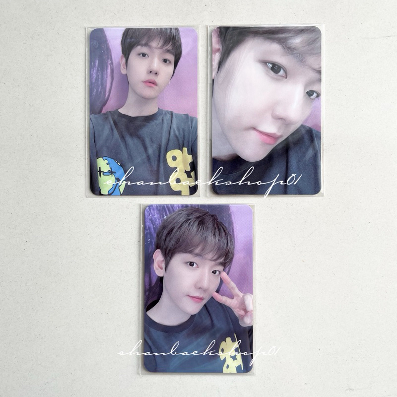 BAEKHYUN BAMBI ALBUM OFFICIAL PHOTOCARD || BAEKHYUN PHOTOCARD OFFICIAL