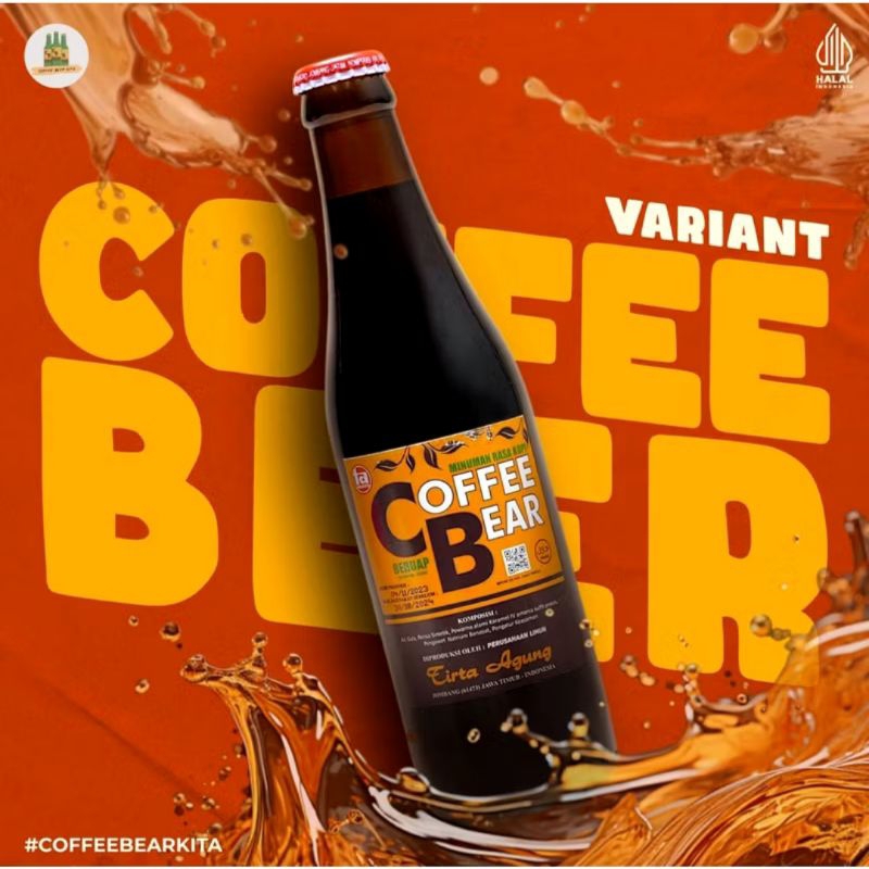 

Coffe Beer Agung Ngoro Original aneka varian rasa Coffe beer Leci Temulawak