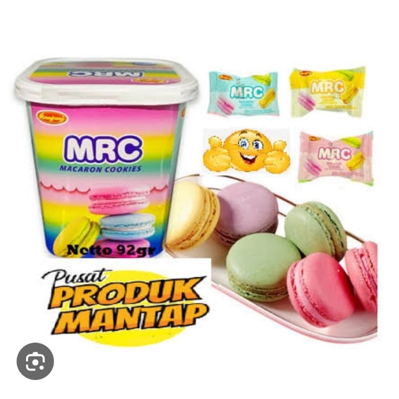 

MRC Macaron cookies 92 gr ( 1 pack isi 20 pcs)