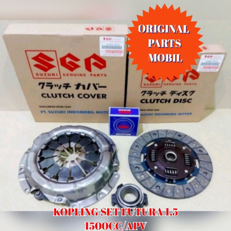 KAMPAS KOPLING SET ORI SUZUKI FUTURA 1.5 1.500CC/APV ORI GARANSI