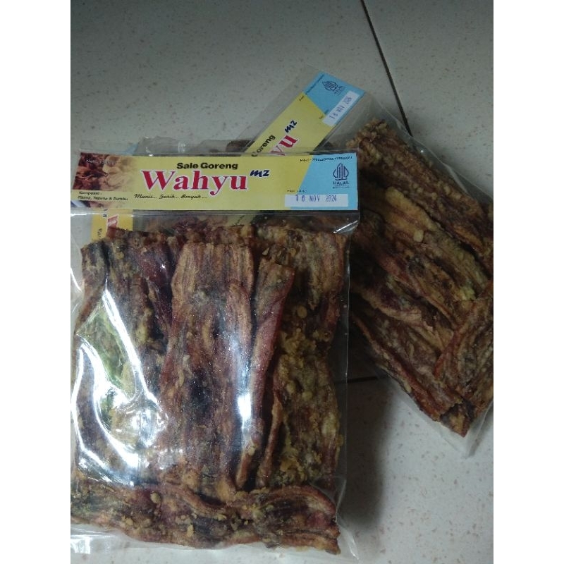 

Sale Pisang Goreng Wahyu, oleh oleh khas Banyumas Cilacap, Original.