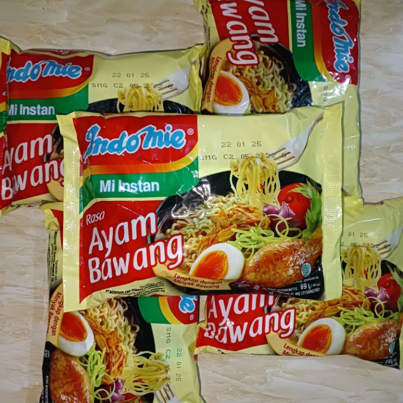 

Indomie Ayam Bawang (Mie Kuah)