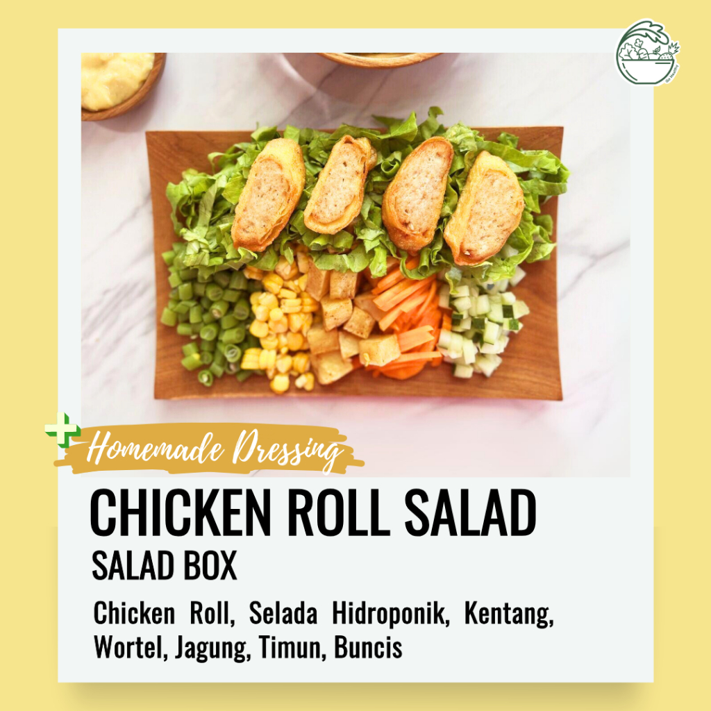 

Chicken Roll Salad Wrap/Box - Go Healthy Food