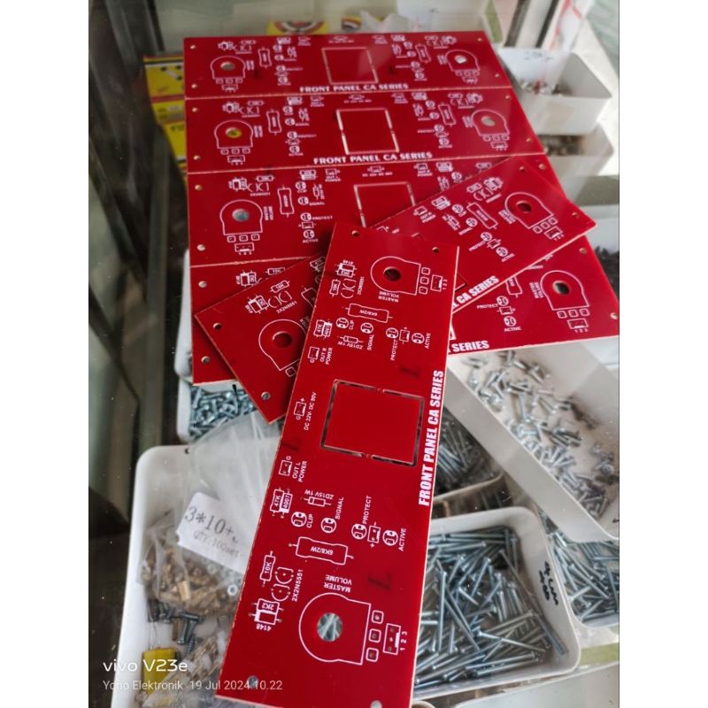 PCB PANEL depan CA pc led ca display