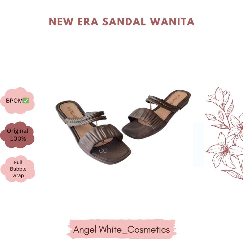 NEW ERA SANDAL KARET WANITA/ SANDAL WANITA