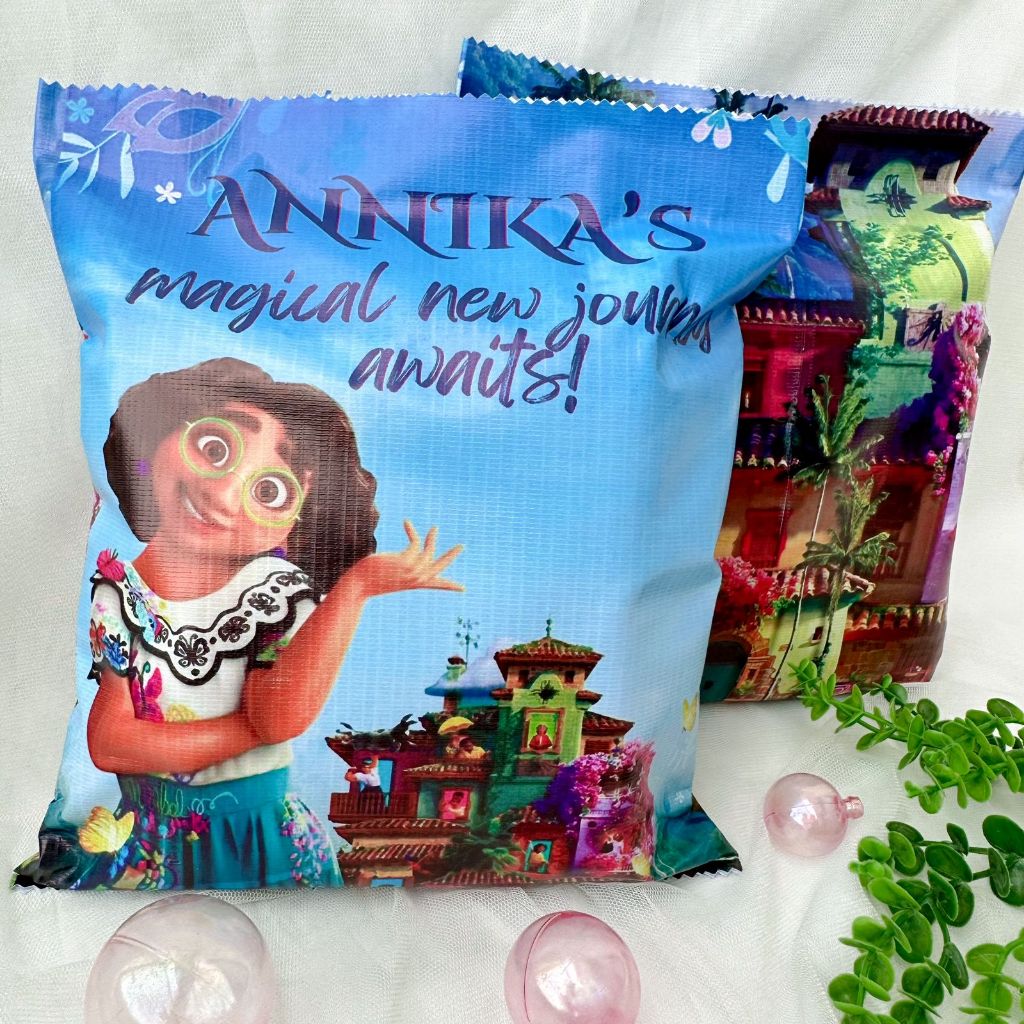 

Encanto Pouch Snack Birthday / Kantong Souvenir Ulang Tahun Tas Ulang Tahun