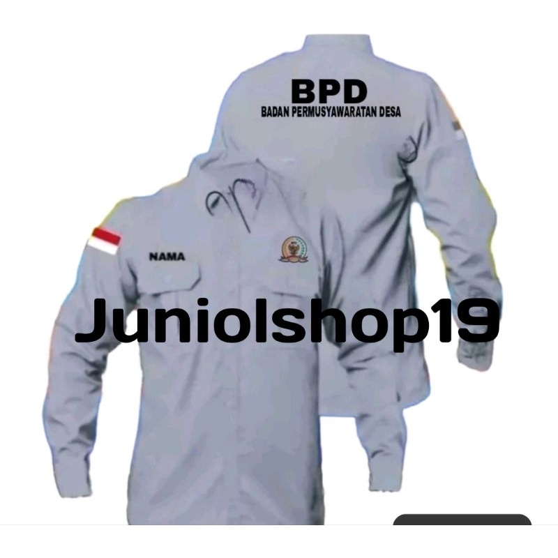 panjang big size Kemeja BPD baju BPD seragam BPD Pdh BPD kemeja kerja BPD baju kerja BPD kemeja bada