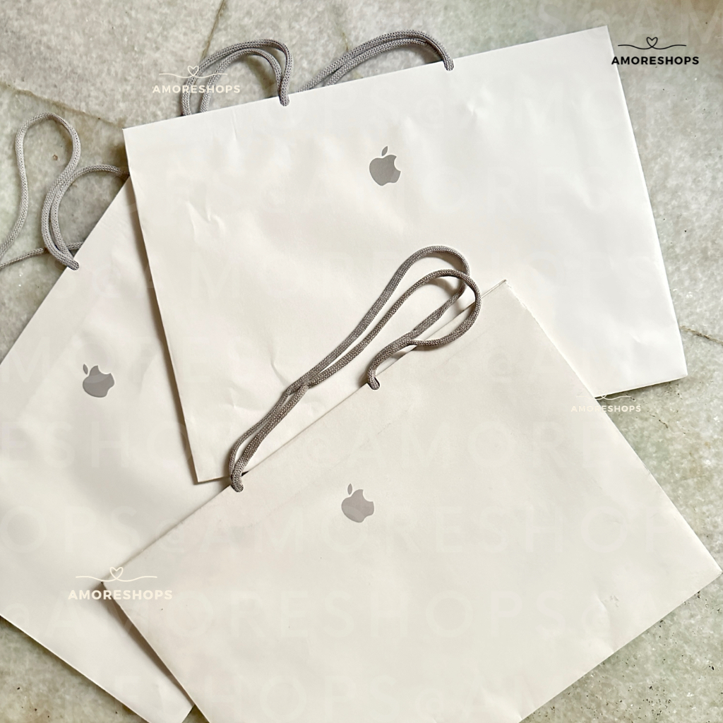 

Paperbag Original Authentic Reusable Kantongan Kertas Original Paper Bag | Paperbag Samsung Apple Kemasan Tas Kado