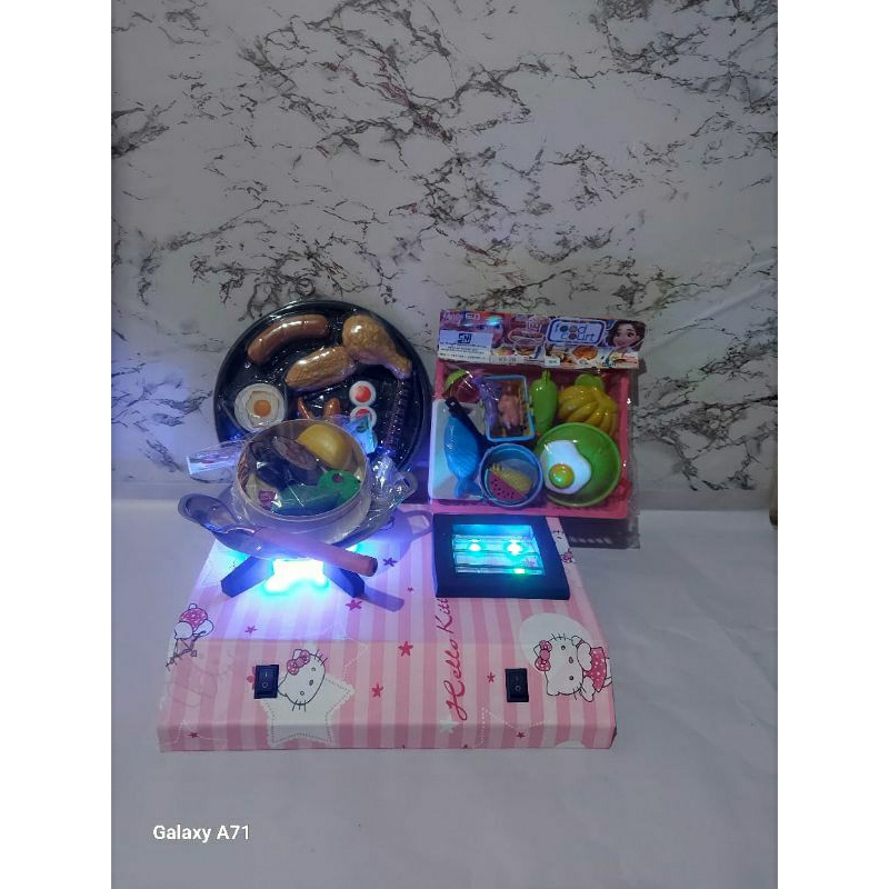 Kompor anak,kompor mainan LED