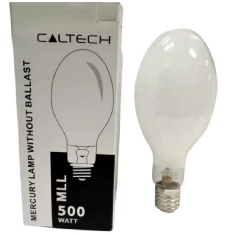 Lampu ML Mercury 500W MLL 500W E40 220-230V Bola Lampu Jalan Pengganti Philips 500Watt Iwata / Calte