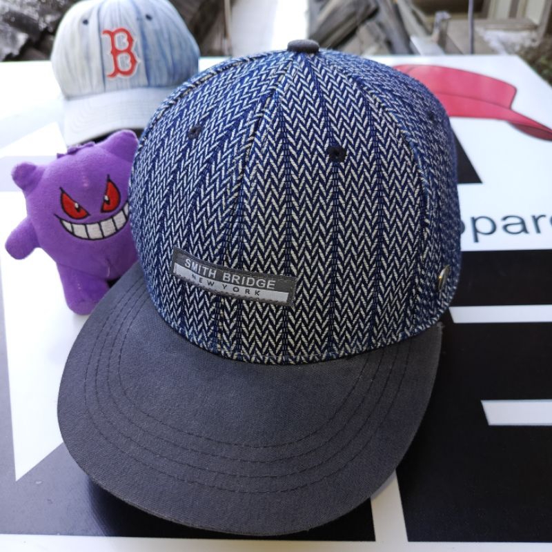 TOPI SNAPABACKBIG SIZE SMITH BRIDGEscnd