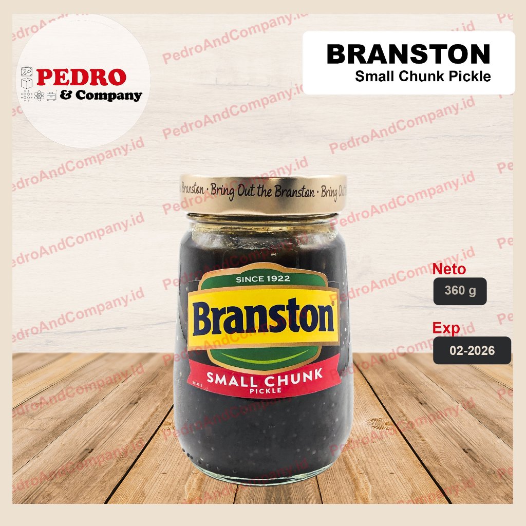 

Branston small chunk pickle 360 gram - acar sayuran