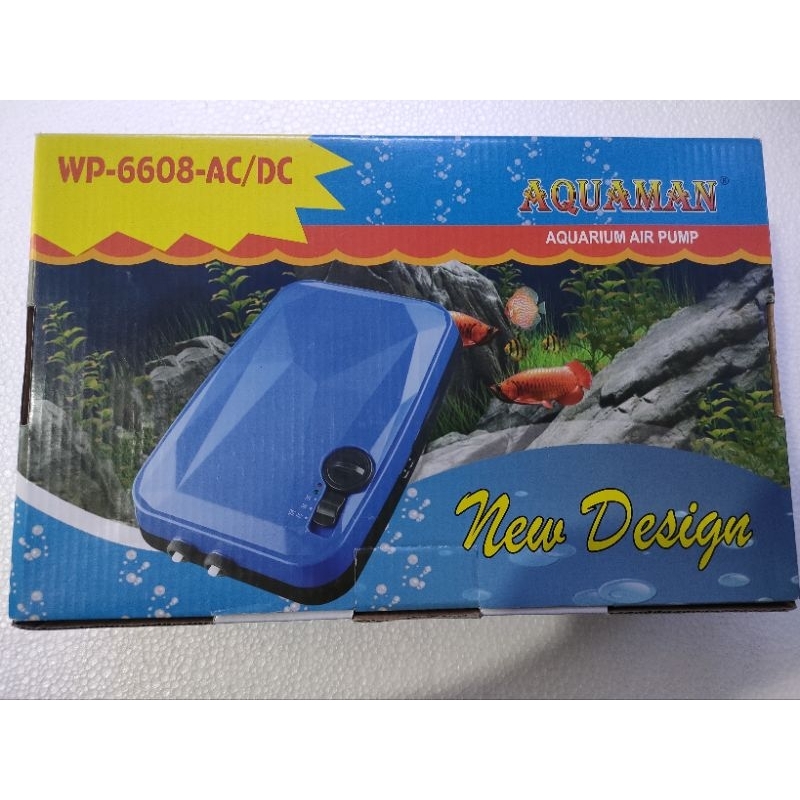 aerator AC/DC  WP-6608-AC/DC AERATOR BATRAI AQUAMAN