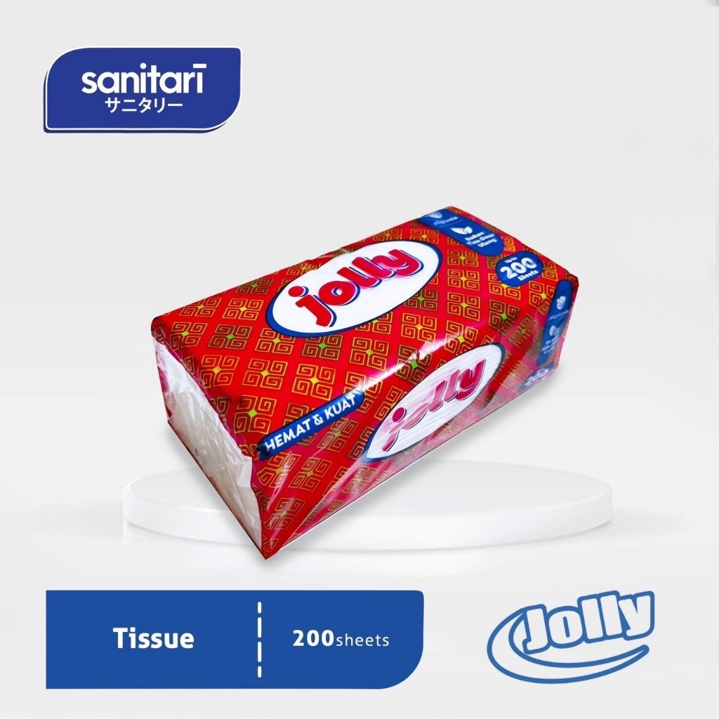 Tissue Jolly 200s Tissu Jolly Facial 200s Tisu Jolly 200s