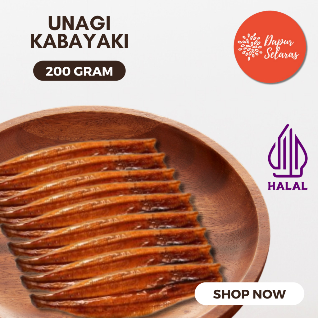 

Unagi Kabayaki / Ikan Sidat 200 Gram