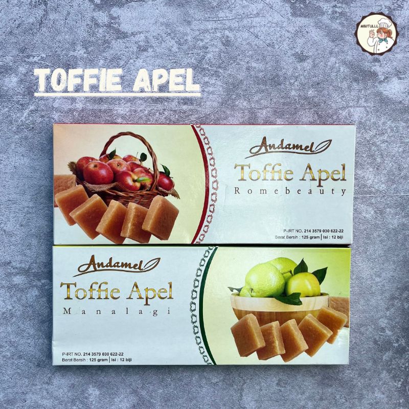 

CAMILAN GULA GULA MANIS KARAMEL PERMEN TOFFIE APEL MANALAGI ROMEBEUTY 125 GRAM OLEH-OLEH BATU MALANG