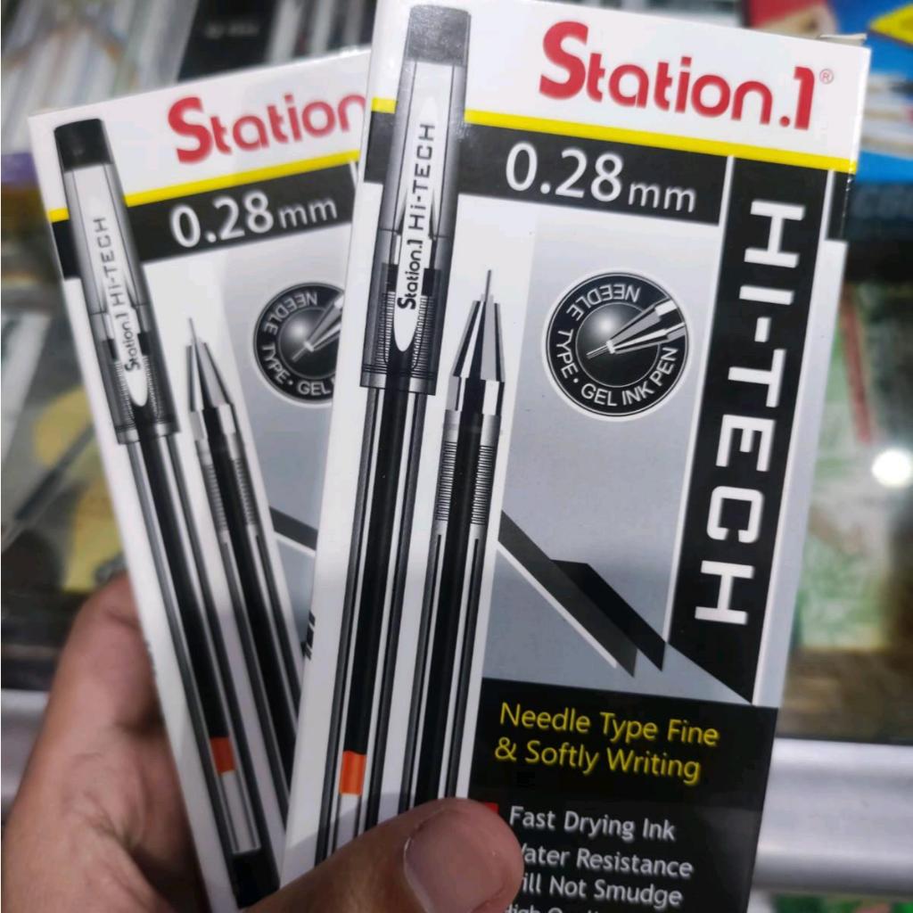 

Pena Hi-Tech Station.1 0.28mm / Gel Pen Hi-Tech 0.28mm Hitam