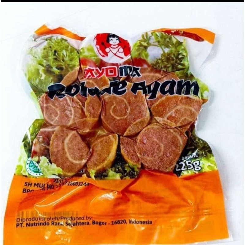 

Ayoma rolade ayam 225gr 9s