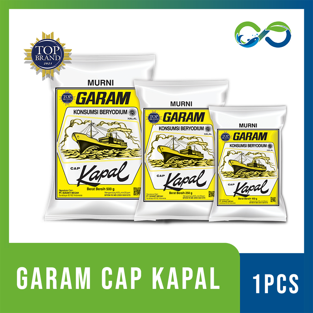 

[AquaEcoFarm] Garam Cap Kapal by AquaEcoFarm Lokal Indonesia Bandung