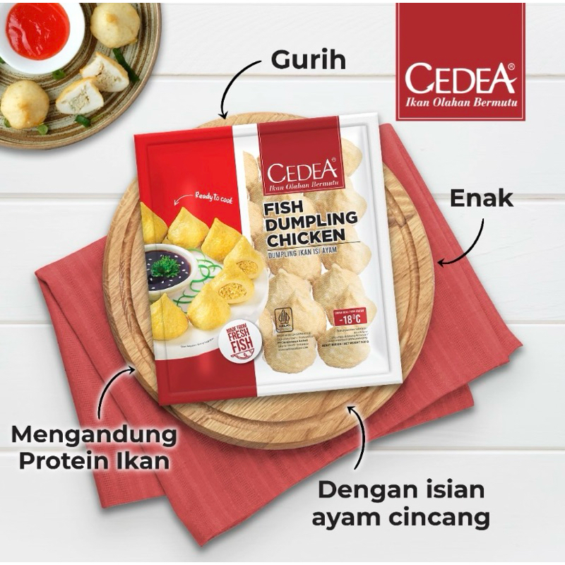 

CEDEA DUMPLING CHICKEN