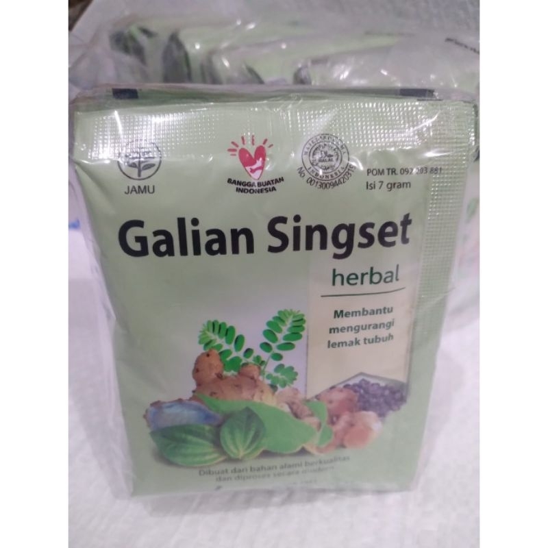 

Jamu Galian Singset | Sido Muncul | isi 10 sachet.