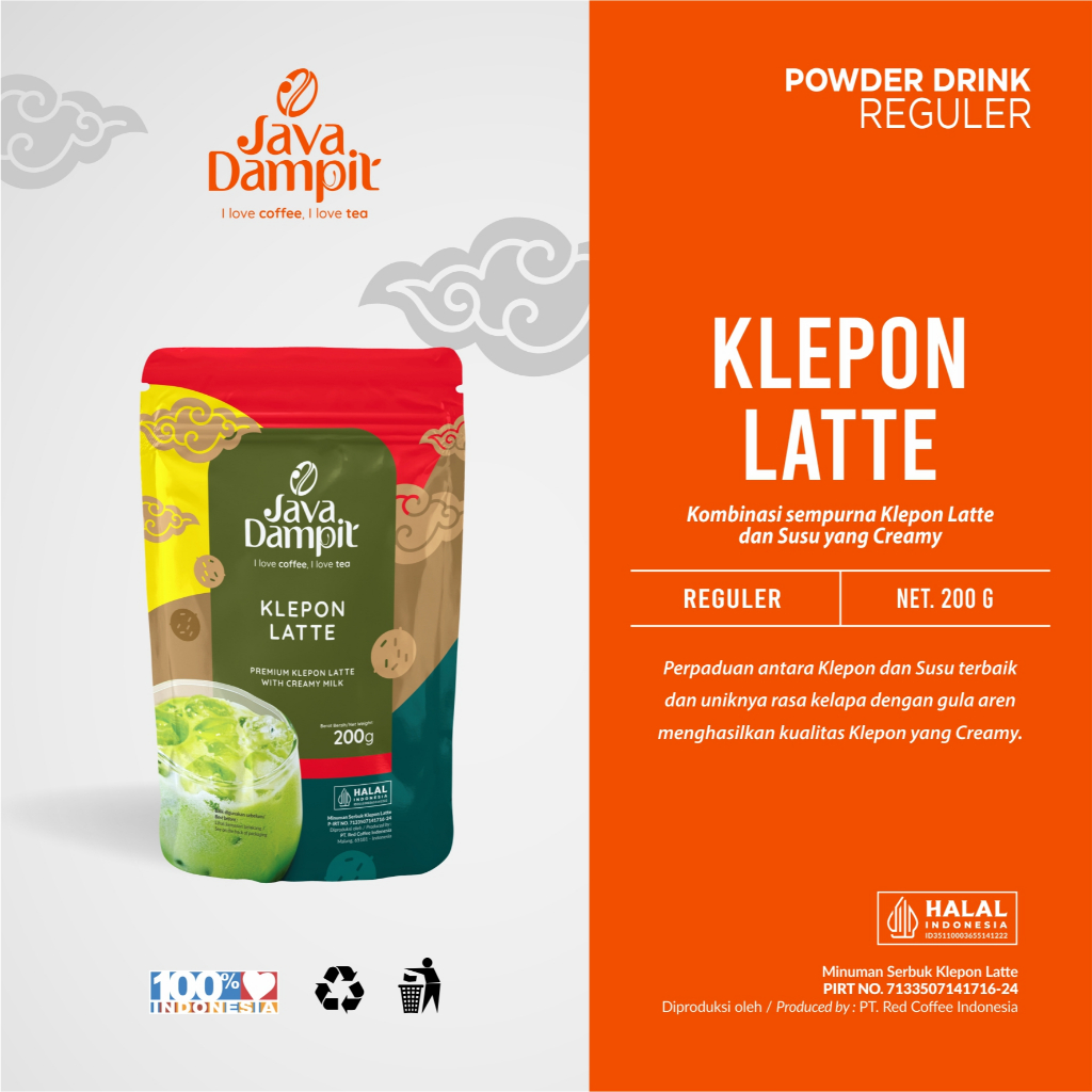 

BUBUK KLEPON LATTE POWDER DRINK 200g