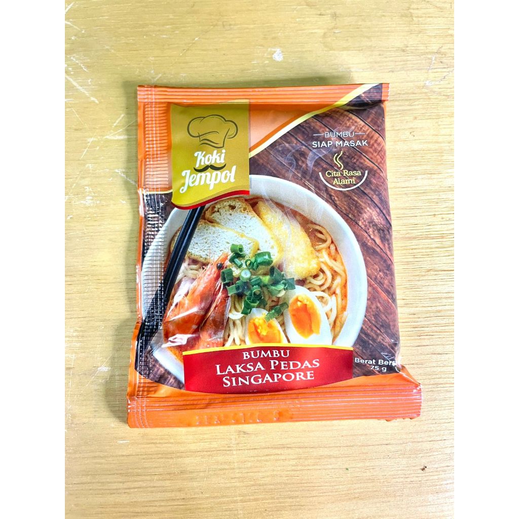 

Koki Jempol Bumbu Laksa Pedas Singapore 75gr