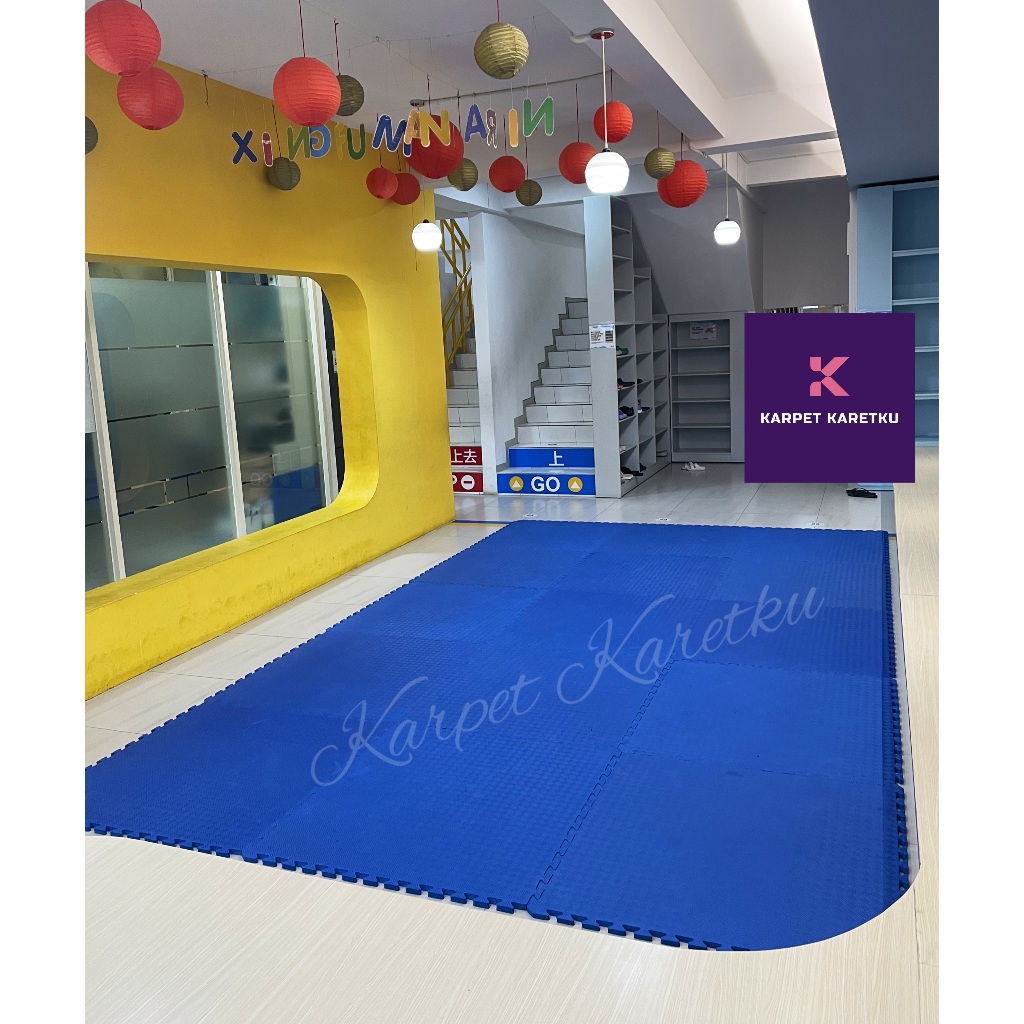 Evamats Matras Puzzle Polos 100x100cm Tebal 2cm