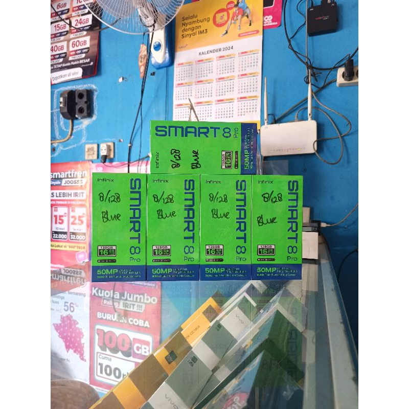 infinix smart 8 pro ram 8/128gb baru